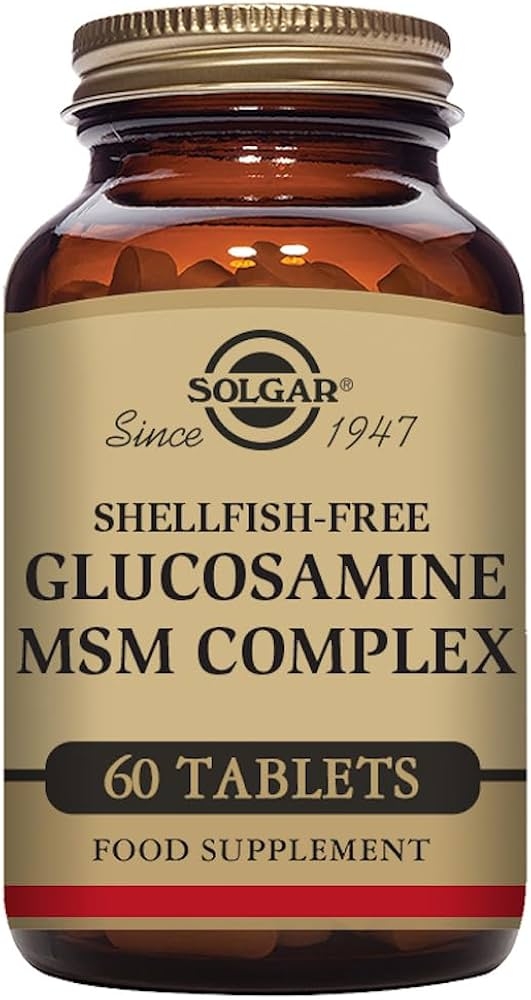 Glucosamine Msm Complex 60 Tabletas Solgar