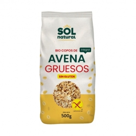 Copos de Avena Sin Gluten Gruesos 500 Gr Sol  Natural