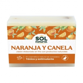 Jabón Canela y Naranja 100 Gr Sol Natural