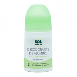 Desodorante de Alumbre 75 Ml Sol Natural
