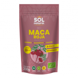 Maca Roja En Polvo 200 Gr Sol Natural