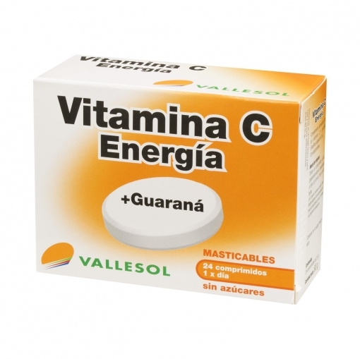 Vitamina C + Guarana 24 Comprimidos Vallesol