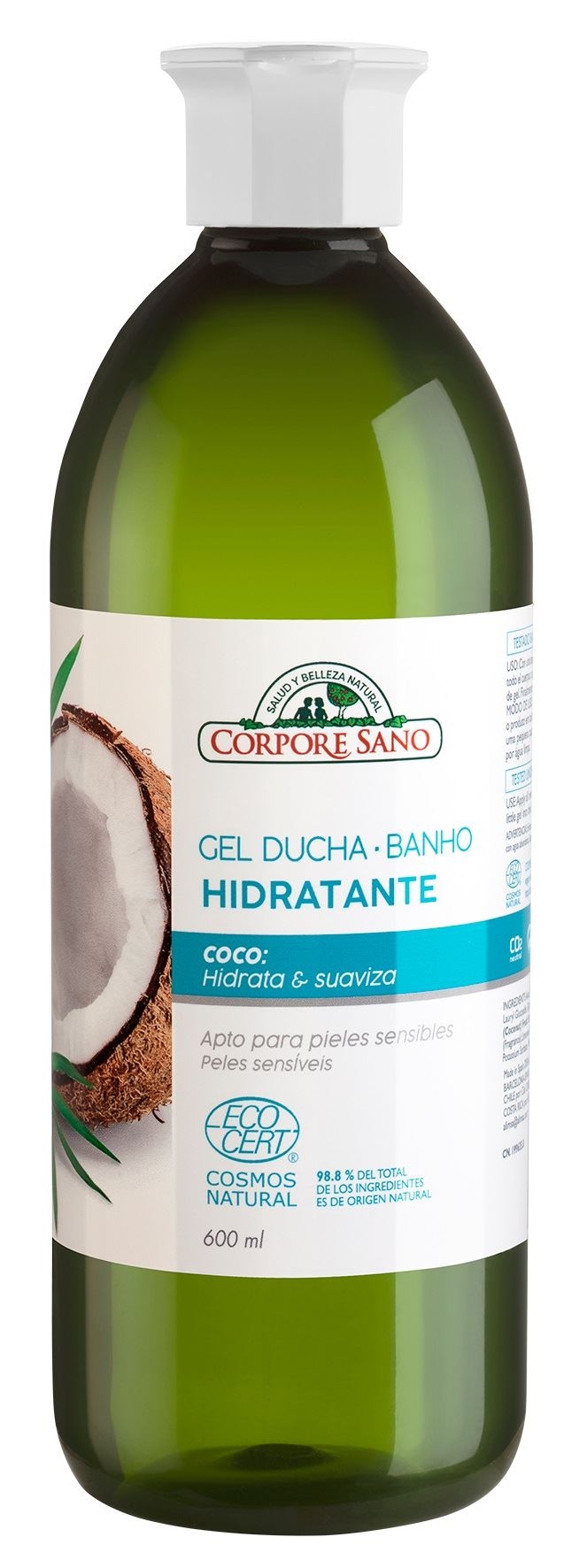 Gel Ducha Hidratante 600 Ml Corporesano