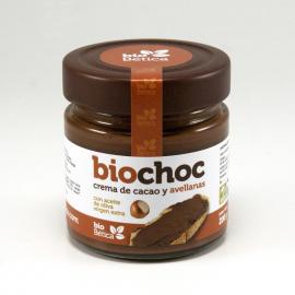 Biochoc Crema Cacao y Avellanas S/g S/l 200 Gr Bio