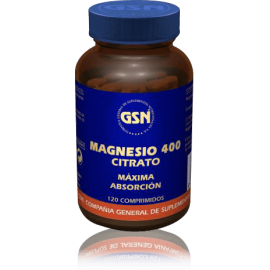 Magnesio 400 Citrato 120 Comp Gsn