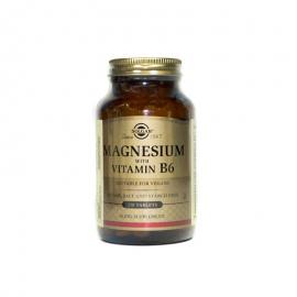 Magnesio + Vitamina B6 250 Comp Solgar