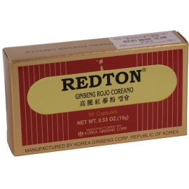 Redton Ginseng Rojo Coreano 50 Cap Abamed Pharma