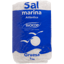 Sal Marina Atlántica Gruesa 1 Kg Biocop