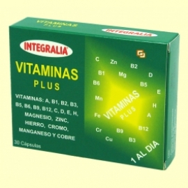 Vitaminas Plus 30 Cap Integralia