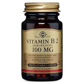 Vitamina B2 (Riboflavina) 100 Mg 100 Tab