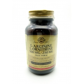 L-Arginine - L-Ornithine 500 Mg/250 Mg 50 Cap