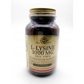 L-Lysine Lisina 1000 Mg 50 Tab Solgar