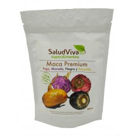 Maca Premium (Roja, Morada, Negra y Amarilla) 200 Gr Salud Viva