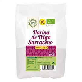 Harina Trigo Sarraceno Sin Gluten Bio 500 Gr Sol Natural