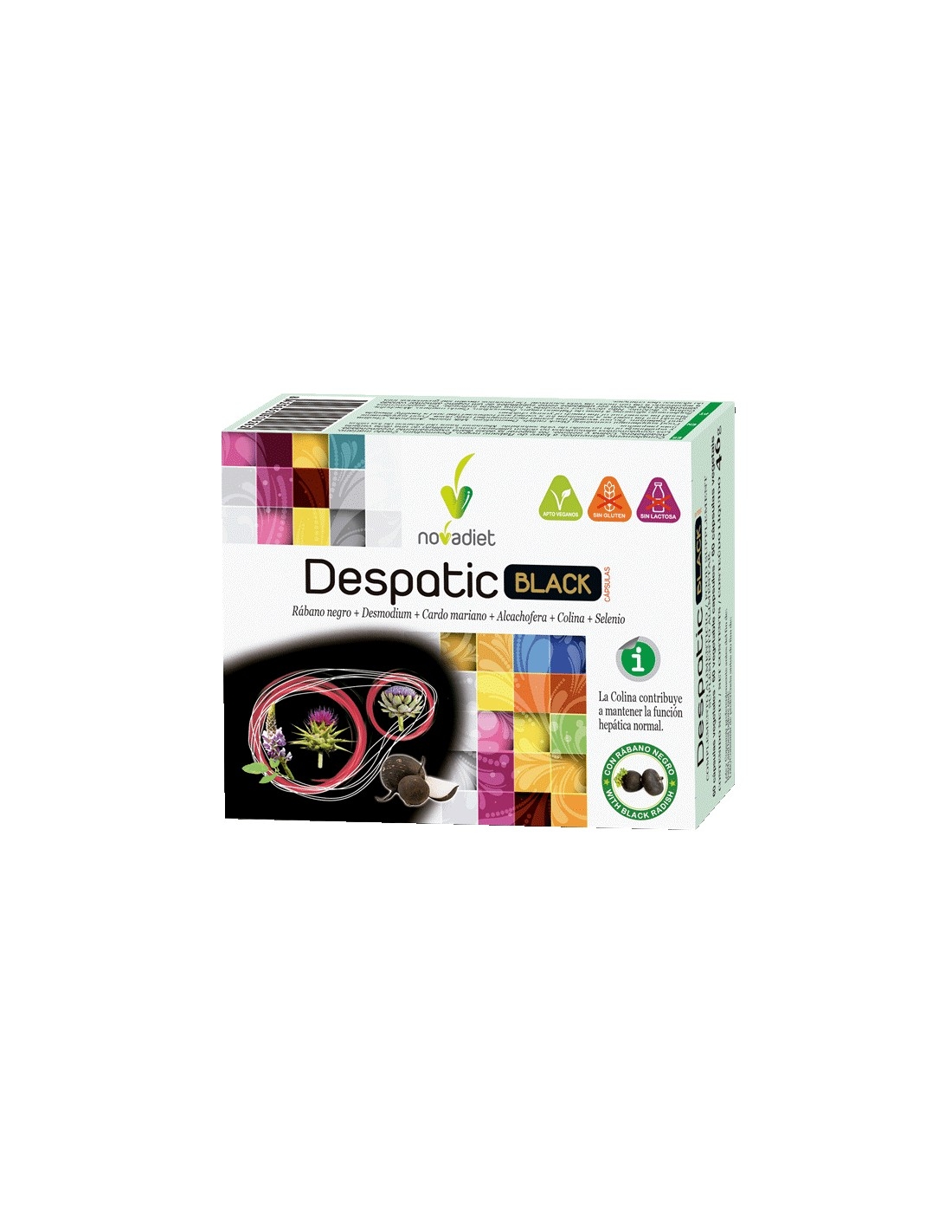 Despatic Black 60  Capsulas Novadiet