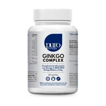 Ginko Complex 60 Perlas Puro Omega