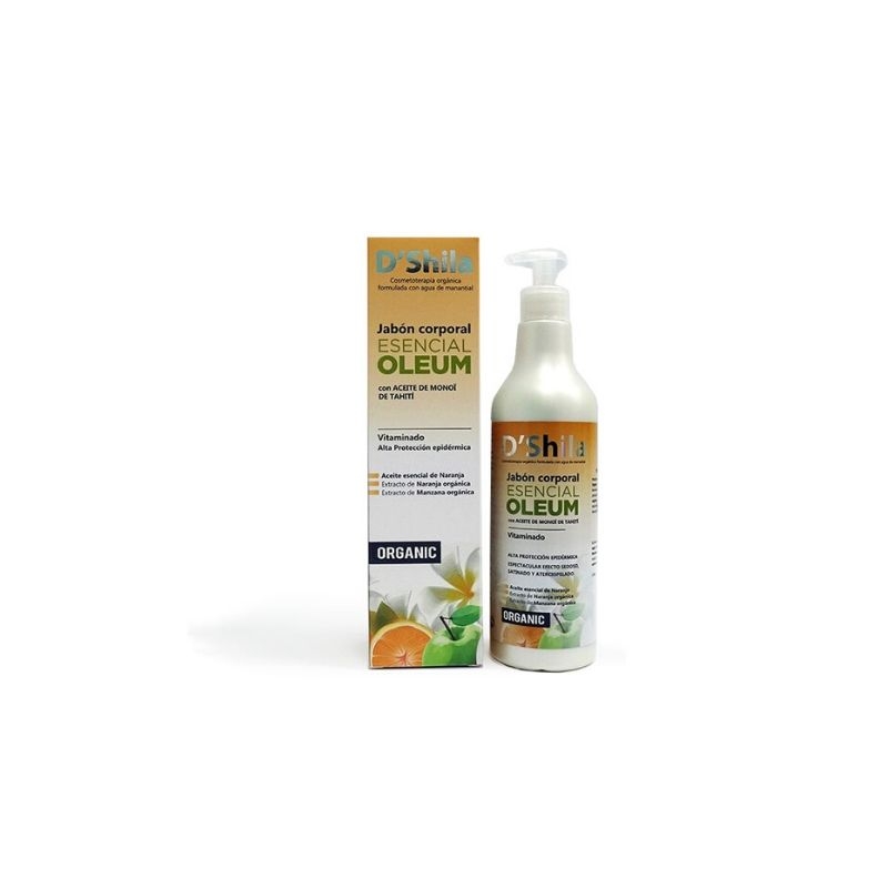 Jabón Corporal Esencial Oleum Con Aceite de Monoi 500 Ml Shila