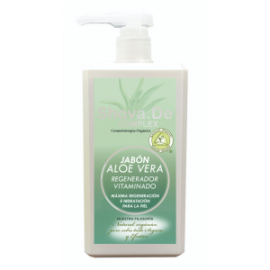 Jabón de Aloe Vera Vitaminado 1 L Shova de