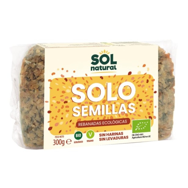 Pan Solo Semillas 300 Gr Sol Natural