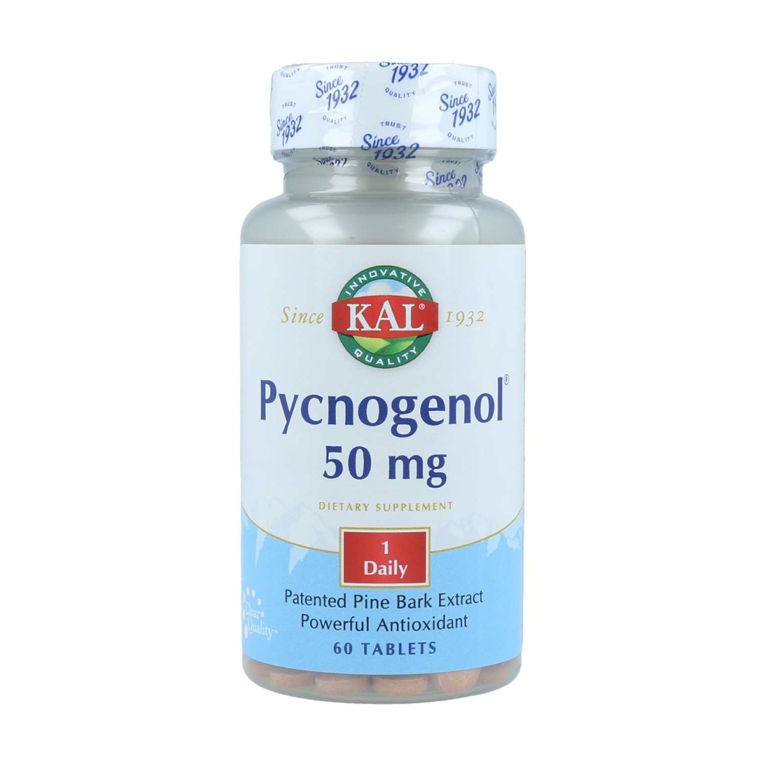 Kal Pycnogenol 50 Mg 60 Tab