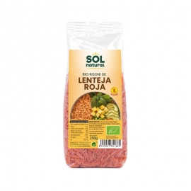 Risoni de Lenteja Roja 250 Gr Sol Natural