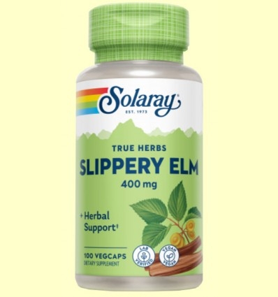Slippery Elm (Olmo Americano) 100 Capsulas Solaray