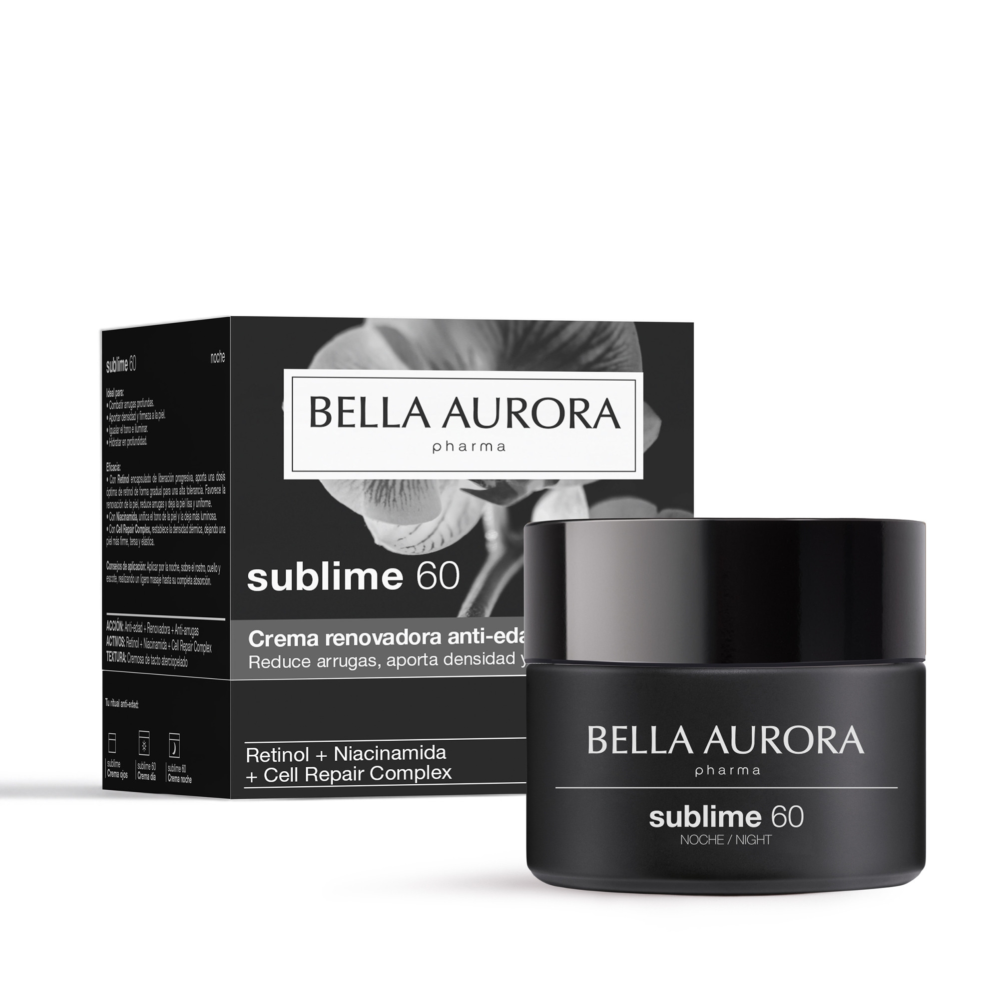 Crema Intensiva Anti-Edad Sublime 60 50 Ml Bella Aurora