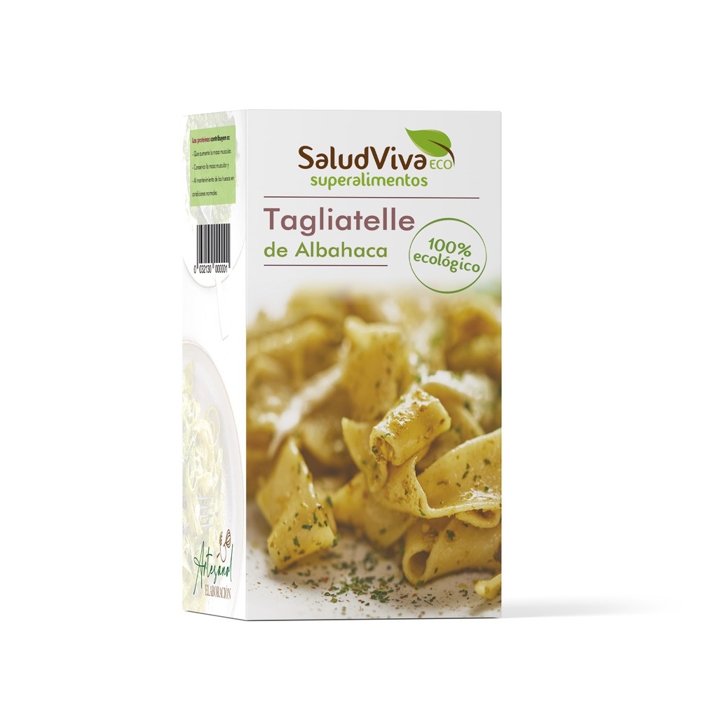 Tagliatelle de Albahaca 250 Gr Salud Viva