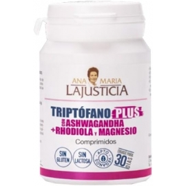 Triptofano Plus Con Ashwagandha + Rhodiola y Magnesio 60 Comp