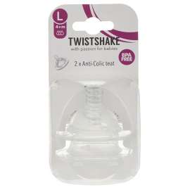Twistshake Tetina Anti-Colico Grande 4+M