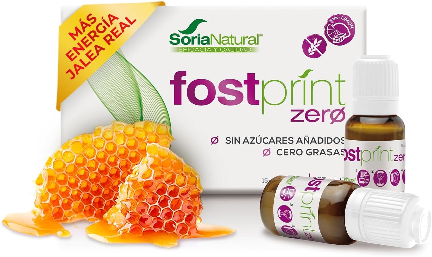 Fost Print Zero Con Rhodiola y Café Verde 15 Viales Soria Natural